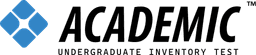 1. Academic Undergraduate Inventory Test Logo
